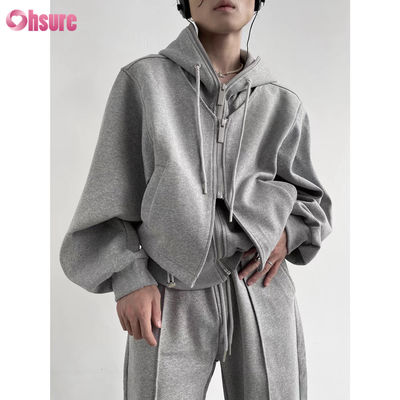 Fabricante de Moletom com Design de Logotipo Personalizado Moletom para Casal Outono Inverno Casual Moda Unissex Moletom com Capuz