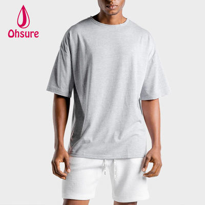 Camiseta personalizada masculina, roupa casual, camisetas masculinas, camisetas de algodão, camisetas estampadas de verão 2022, gola O, lisas, de malha, 50-100 peças