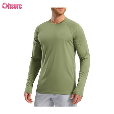 Fabricação personalizada de Nylon Spandex Poliéster Algodão Personalizar Impressão Homens Conforto Soft Sport T-shirts T-shirts Oversize em branco