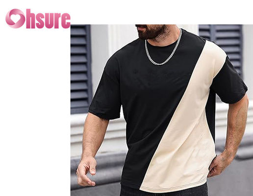 Casual Dersign Moda Tricoteada Exercício Vestuário para Homens Conforto Tecido T-shirt Impressão