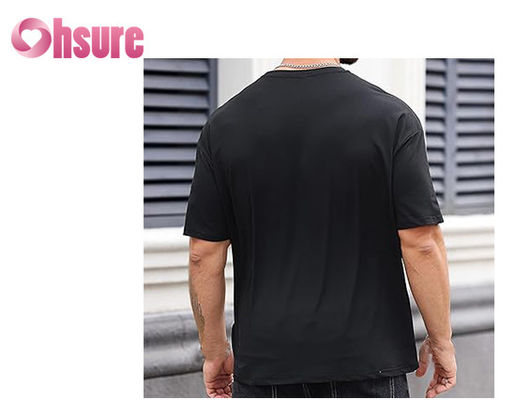 Casual Dersign Moda Tricoteada Exercício Vestuário para Homens Conforto Tecido T-shirt Impressão