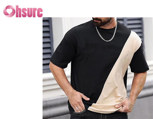 Casual Dersign Moda Tricoteada Exercício Vestuário para Homens Conforto Tecido T-shirt Impressão
