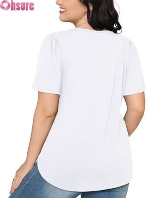 Atacado Personalizado Alta Qualidade Algodão Feminino Workout Tshirt Solto Em Branco Camisetas Estilo Moda Masculina