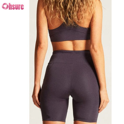 Nova Roupa Desportiva Personalizada de Alta Qualidade para Yoga, Shorts Esportivos ao Ar Livre, Logotipo Personalizado, Fitness, Sutiã de Yoga Sexy com Costas Cruzadas