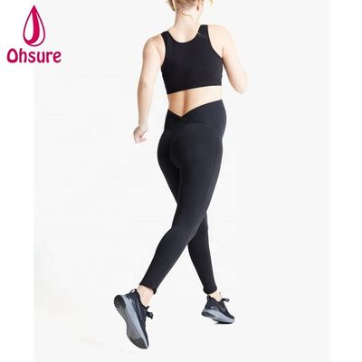 Varejos de maternidade e gravidez Calças de gravidez mulheres exercícios fitness Calças de maternidade e yoga calças para mulheres