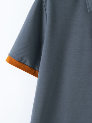 Camisas Polo Masculinas com Impressão de Logotipo Personalizado OEM para Verão, Escritório, Ginásio, Trabalho, Roupas Casuais, Lisas, Estampadas, XS-2XL, Padrão Sólido, Tricotadas