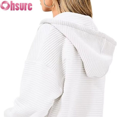 Moletom com capuz oversized feminino com estampa personalizada, bordado 3D com letras, malha, suéter, manga raglan casual preguiçoso com capuz