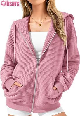 Moletom com capuz oversized feminino com estampa personalizada, bordado 3D com letras, malha, suéter, manga raglan casual preguiçoso com capuz