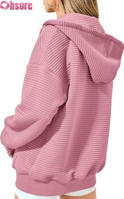Moletom com capuz oversized feminino com estampa personalizada, bordado 3D com letras, malha, suéter, manga raglan casual preguiçoso com capuz