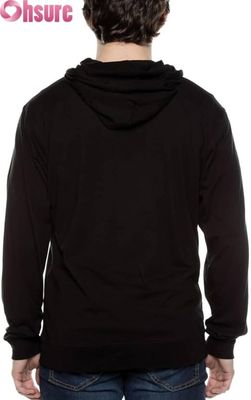 Pullover de Inverno Caloroso de Homens com Zipper e Design Impresso