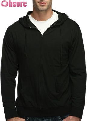Pullover de Inverno Caloroso de Homens com Zipper e Design Impresso