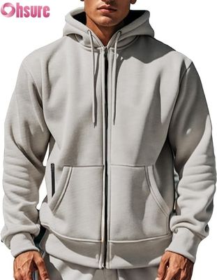 Moletom Oversized Quente Personalizado Inverno Fleece Pullover Unissex Streetwear Fashion