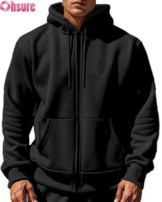 Moletom Oversized Quente Personalizado Inverno Fleece Pullover Unissex Streetwear Fashion