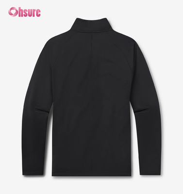 High Quality Custom Embroidery Oversized Men's Crew Neck Sweatshirt 2XL 100% algodão Francês Terry Quarter Zip Hoodie