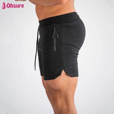 Pantalões de desporto masculino de sudor Homens Roupas de treino Correr Compressão Ginásio Sudor Calções atléticos