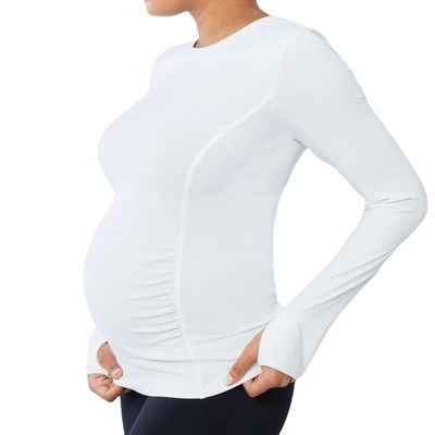 Nova camiseta feminina de manga comprida camiseta casual camisetas de alta qualidade de enfermagem e gravidez de amamentação roupa de maternidade