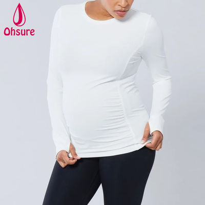 Nova camiseta feminina de manga comprida camiseta casual camisetas de alta qualidade de enfermagem e gravidez de amamentação roupa de maternidade