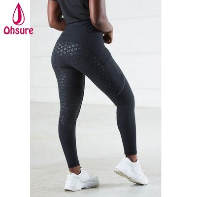Espetáculo equestre transpiravel e sufocante cintura alta assento completo silicone cavalo equestre mulheres calças de equitação