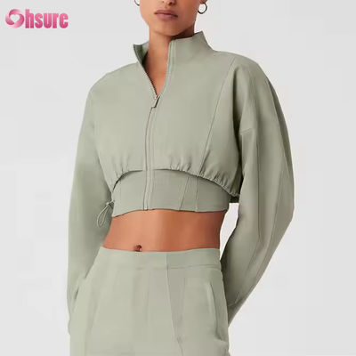 Mulheres Nova Capa de Motociclista de Design com Zipper Outdoor Motocross Crop Style Motociclista Jacket