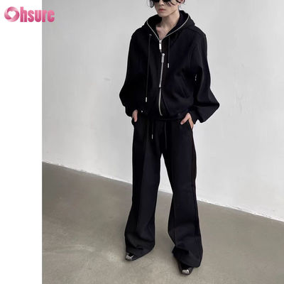 Fabricante de Moletom com Design de Logotipo Personalizado Moletom para Casal Outono Inverno Casual Moda Unissex Moletom com Capuz