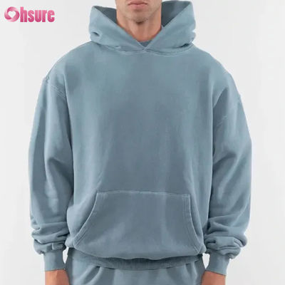 Nova Moda Custom Boa Qualidade Pesos Pesados Hoodie Branco Plain 80 Cotton 20 Poliéster 480 Gsm Oversized Hoodie Quente Sem Cordel