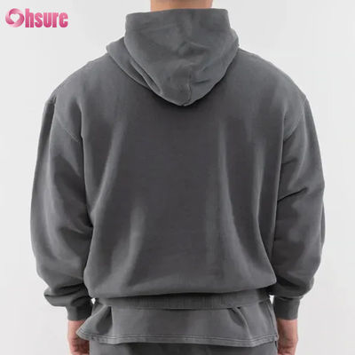 Nova Moda Custom Boa Qualidade Pesos Pesados Hoodie Branco Plain 80 Cotton 20 Poliéster 480 Gsm Oversized Hoodie Quente Sem Cordel