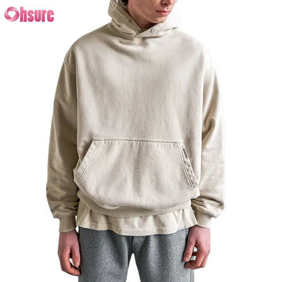Moletom com capuz com logotipo personalizado de alta qualidade, moletons masculinos, logotipo personalizado, algodão pesado, tamanho grande, masculino, com ombros caídos