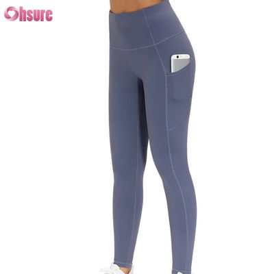 Leggings Esportivos do Fabricante Com Treino Secagem Rápida Cintura Alta Roupa de Yoga para Mulheres
