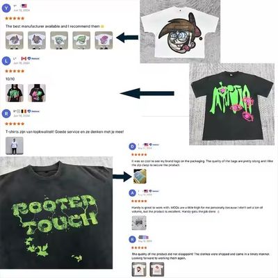 250-300gm Drop Shoulder Gráfico T-shirt de peso pesado de luxo em branco algodão pesado roupas de rua caixinha de tamanho grande camiseta personalizada masculina