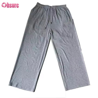 Custom Plus Size Casual Wear Fashion 2 Piece Set Jogger Sweatshirt Pantalões largos Flared Sweatsuit para mulheres