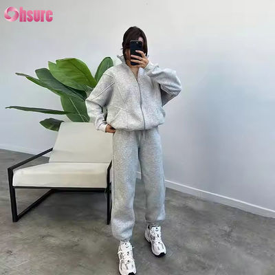Winter Women's Cardigan Sweater Set Turtle Neck Yoga Esportes Confortável Calças Quentes Outdoor Leisure Fitness Set