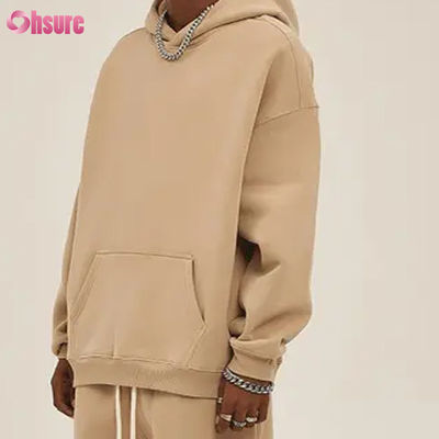 Moletons Oversize Hoodies Casuais Pulôveres Tracksuit Homens Hoodies Manga Longa Gola Redonda Tecido de Jersey de Algodão Casaco de Inverno para Homens