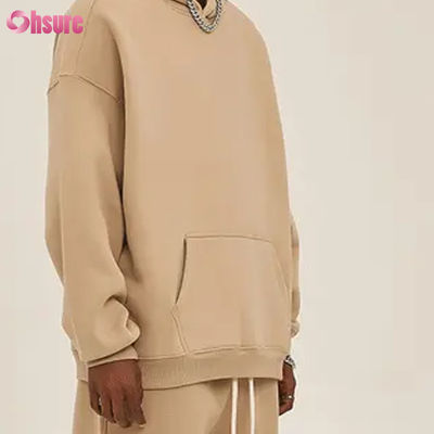 Moletons Oversize Hoodies Casuais Pulôveres Tracksuit Homens Hoodies Manga Longa Gola Redonda Tecido de Jersey de Algodão Casaco de Inverno para Homens