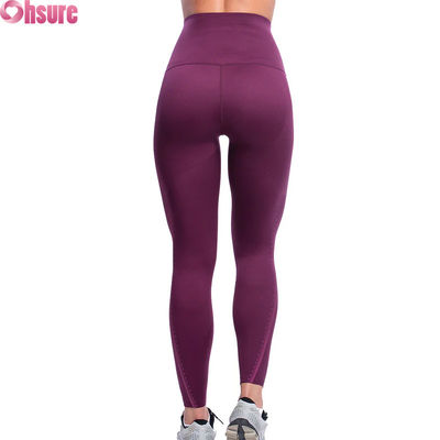 Leggings Esportivos Cintura Alta com Efeito Empina Bumbum Calças de Yoga para Treino Push Up Calças de Corrida Ginásio Fitness para Mulheres
