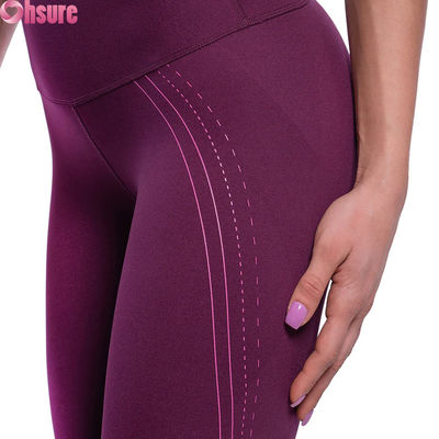 Leggings Esportivos Cintura Alta com Efeito Empina Bumbum Calças de Yoga para Treino Push Up Calças de Corrida Ginásio Fitness para Mulheres