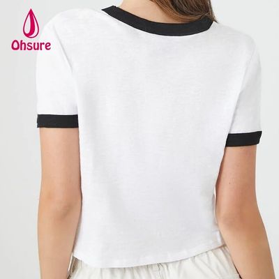Camiseta esportiva de tecido refrescante com xilitol, ginástica, corrida, manga curta, secagem rápida, camiseta feminina