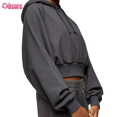 2024 Nova Moda Mulheres de Alta Qualidade Francês Terry Velocidade Algodão Hoodie Inverno Camisola com Capuz com Design Impresso
