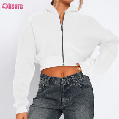 Jaqueta de calçado feminino com fechadura completa, confortável, flexível, suave, térmica, à prova de vento, de quatro vias, sem costura, de inverno, com capuz