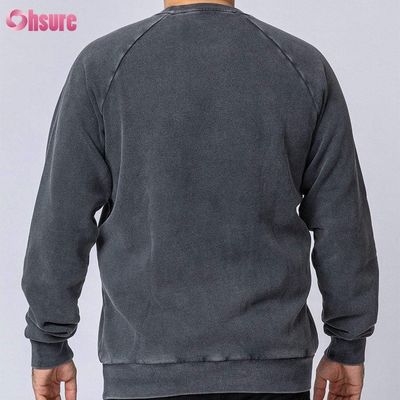 Camisas de pescoço de tripulantes de tripulantes masculinos camisetas de capota impressão de alta qualidade de algodão de lã roupas de inverno para homens camisola tecido de malha