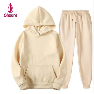 Moletom Casual Solto Conjunto Básico Ombros Caídos Oversize Esportivo com Capuz e Calças de Jogging Masculino Conjunto de Agasalho Feminino Malha com Estampa Digital