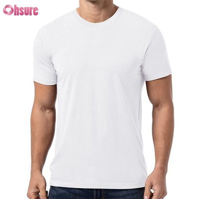 Roupa de Exercício Casual com Estampa de Malha e Suporte Muscular para Homens, Tecido de Bambu, Camiseta de Boxe com Estampagem