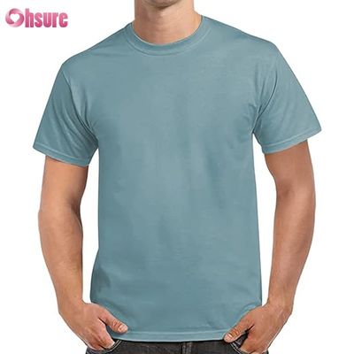 Roupa de Exercício Casual com Estampa de Malha e Suporte Muscular para Homens, Tecido de Bambu, Camiseta de Boxe com Estampagem
