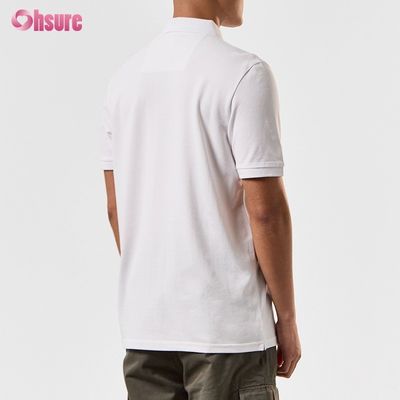 Camisas Polo Masculinas Personalizadas 100% Algodão com Estampa Personalizada Oversize Heavyweight T-shirt Lisa