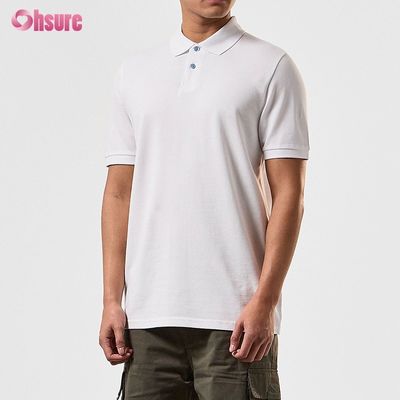 Camisas Polo Masculinas Personalizadas 100% Algodão com Estampa Personalizada Oversize Heavyweight T-shirt Lisa