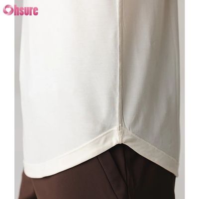 Camiseta de treino casual masculina de manga curta com gola redonda de alta qualidade