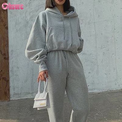 Imprimir Hoodies de Algodão Pesado para Mulheres Logotipo Personalizado Moletom Liso Gola Alta com Zíper Top Curto