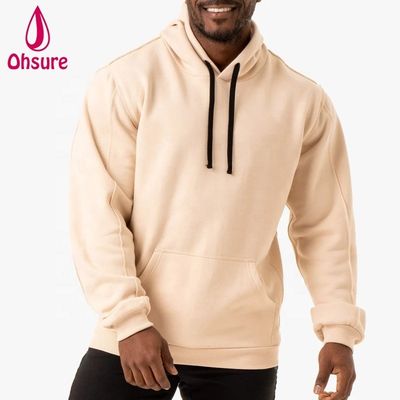 Atacado Desporto Usar Hoodies Atlético Homens Custom Fitness Pullover Sweatshirts respirável Ginásio Oversized Fleece Hoodie Impresso