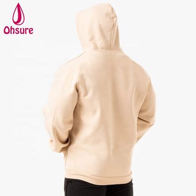 Atacado Desporto Usar Hoodies Atlético Homens Custom Fitness Pullover Sweatshirts respirável Ginásio Oversized Fleece Hoodie Impresso
