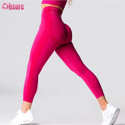 Customizado Brand New Item de Alta Qualidade Alta cintura Scrunch Butt Hip Lifting Calças GYM Fitness Yoga Leggings para mulheres