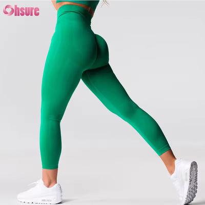Customizado Brand New Item de Alta Qualidade Alta cintura Scrunch Butt Hip Lifting Calças GYM Fitness Yoga Leggings para mulheres